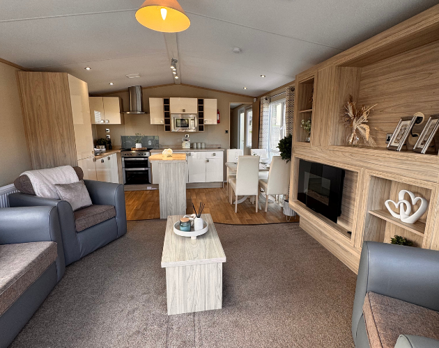 Regal Sandringham Static Caravan For Sale North Wales Living Area 2
